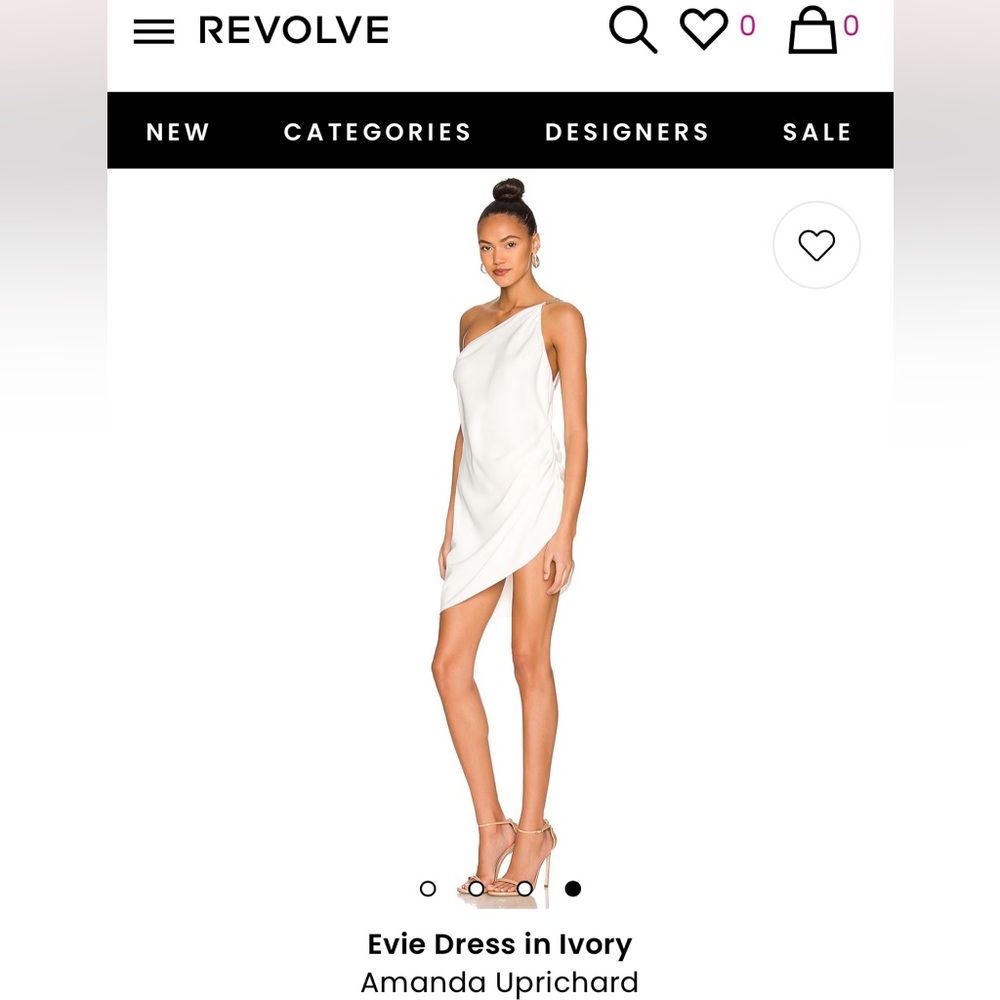 Evie Dress in Ivory